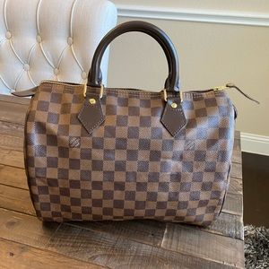 Louis Vuitton Speedy 30 Damier Ebene